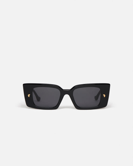 Carmel Bioplastic sunglasses - Black | Nanushka