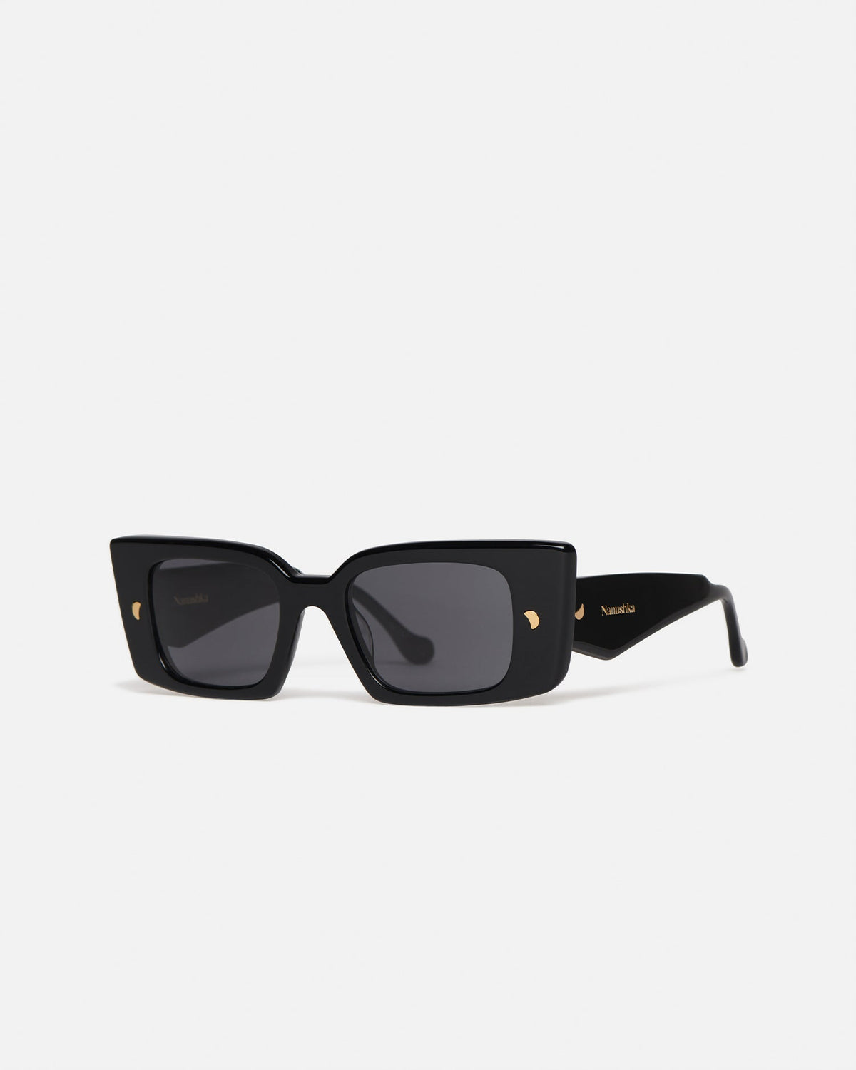 Carmel Bioplastic sunglasses - Black | Nanushka