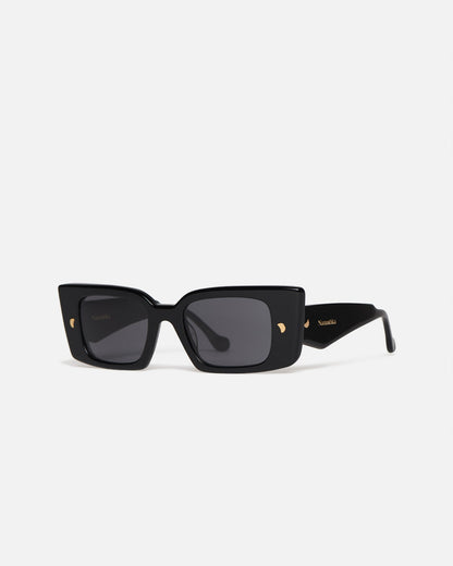 Carmel Bioplastic sunglasses - Black | Nanushka
