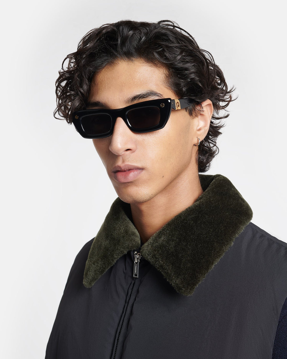 Londyn Bioplastic sunglasses - Black | Nanushka