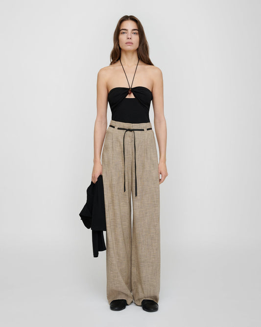 Shila Top - Black | Nanushka