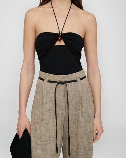 Shila Top - Black | Nanushka