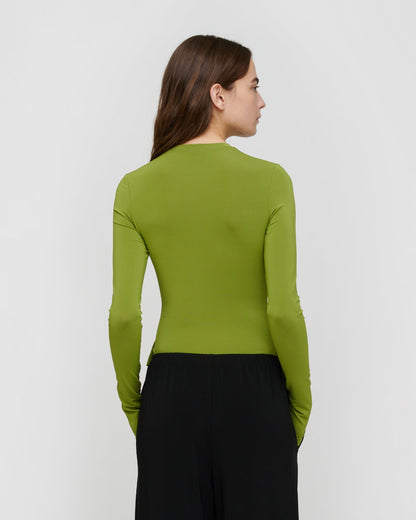 Raveen Top - Green | Nanushka