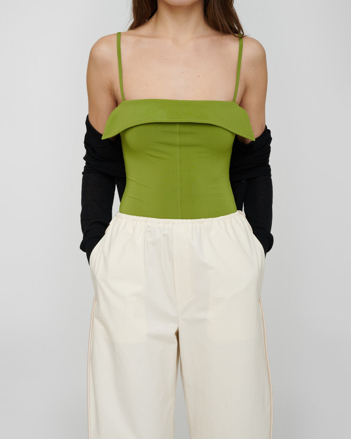 Marinie Top - Green | Nanushka