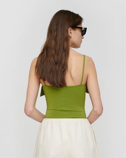 Marinie Top - Green | Nanushka