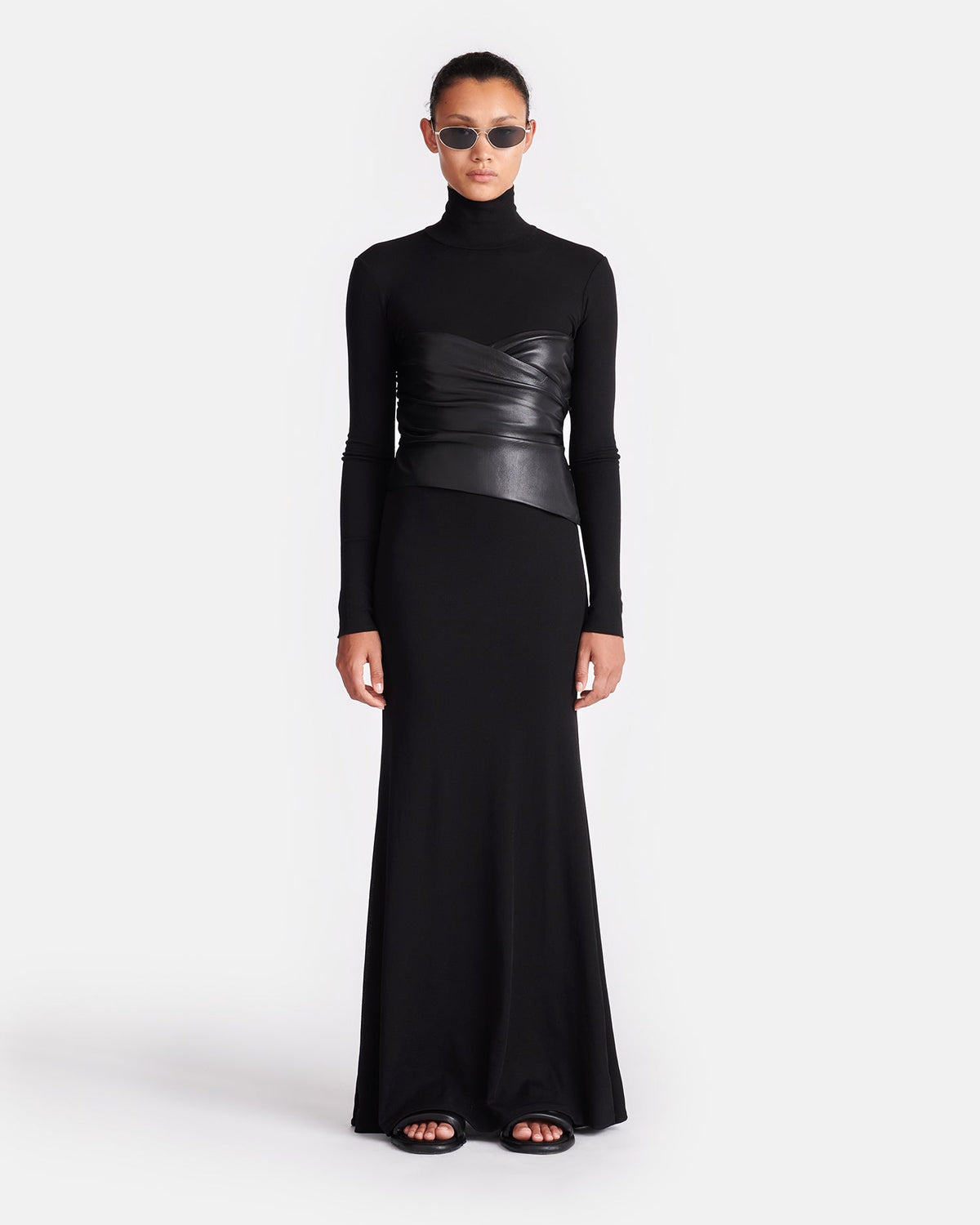 Amabel Maxi dress - Black | Nanushka