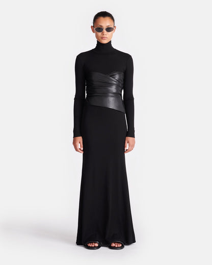 Amabel Maxi dress - Black | Nanushka