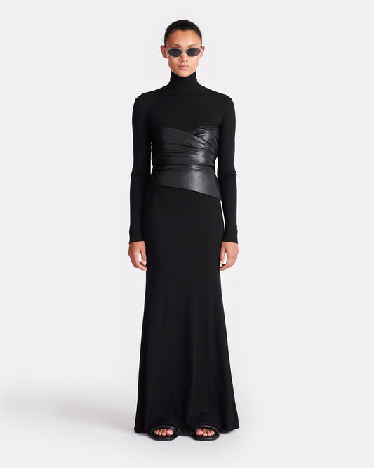 Amabel Maxi dress - Black | Nanushka