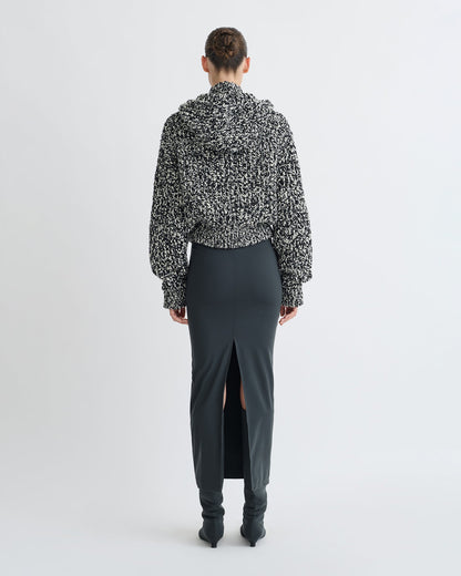Sonnet Jacket - Black/White | Nanushka