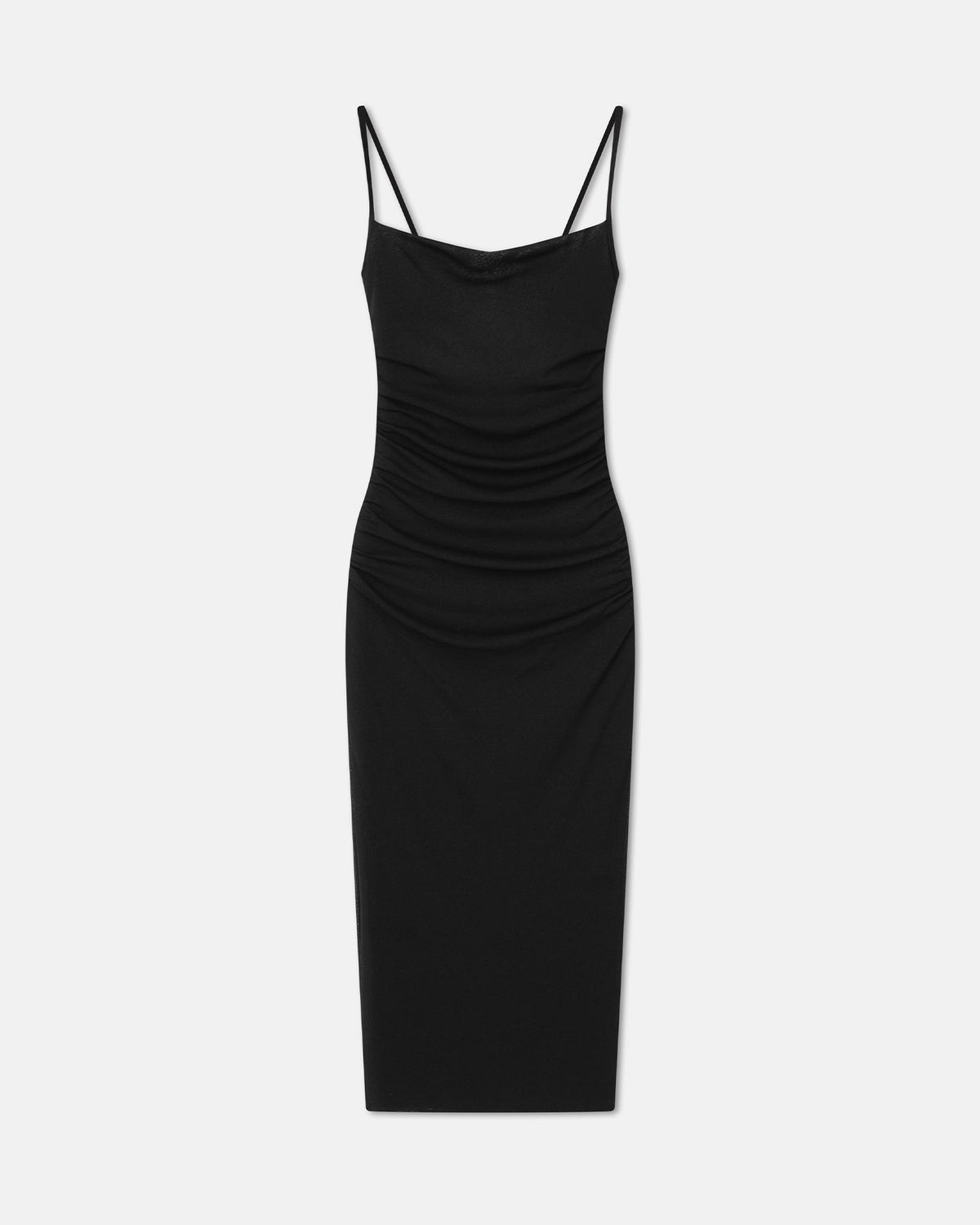 Alexa Midi Dress - Black | Nanushka