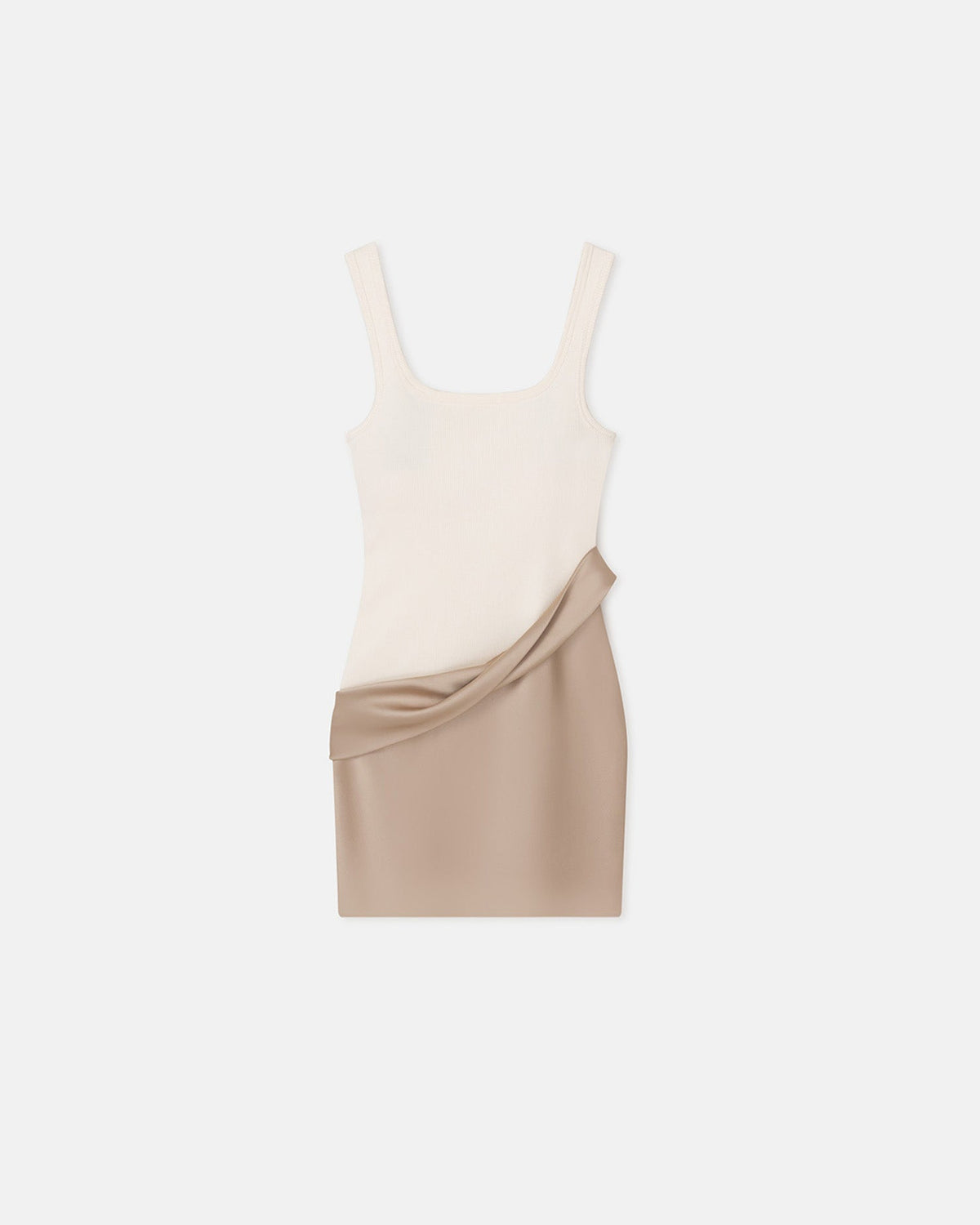 Marijn Mini dress - Dune/Creme | Nanushka