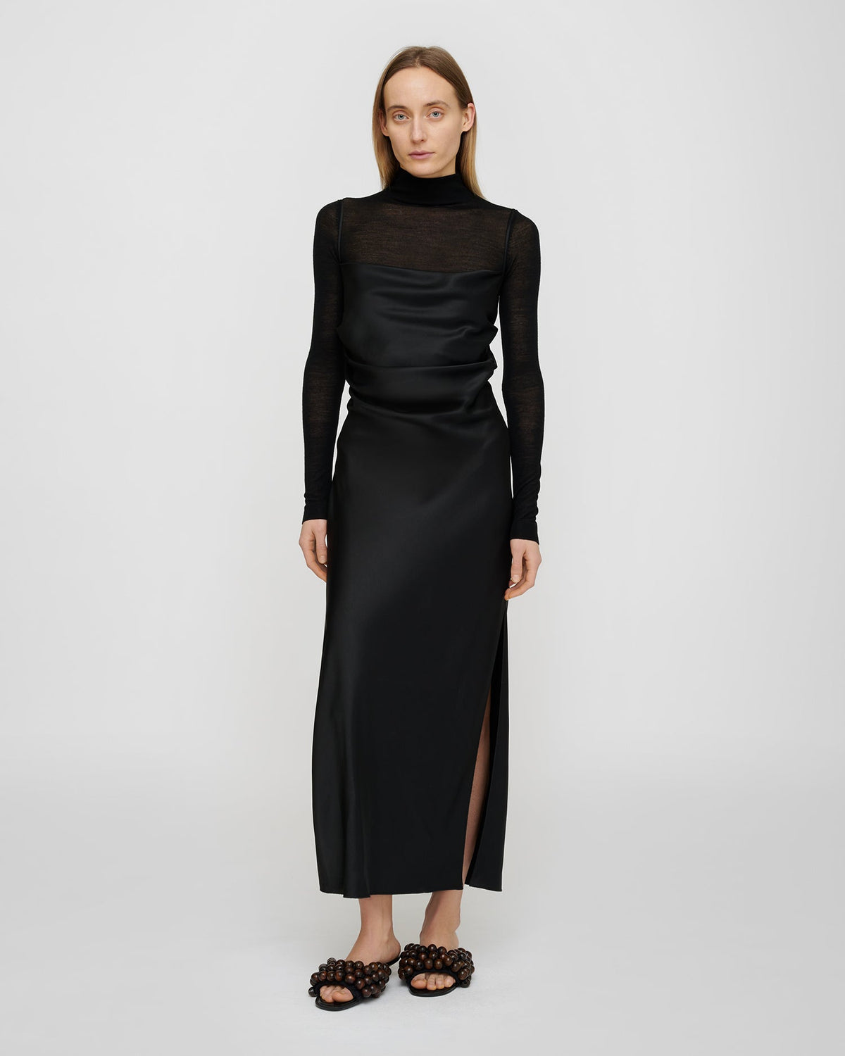 Macia Maxi dress - Black | Nanushka
