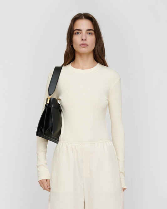 Tamsin Long sleeve top - Creme | Nanushka