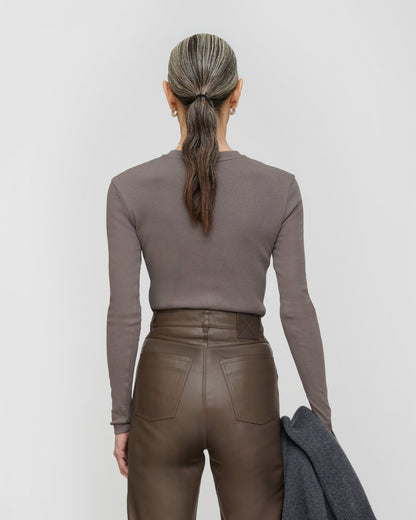 Tamsin Long sleeve top - Grey | Nanushka