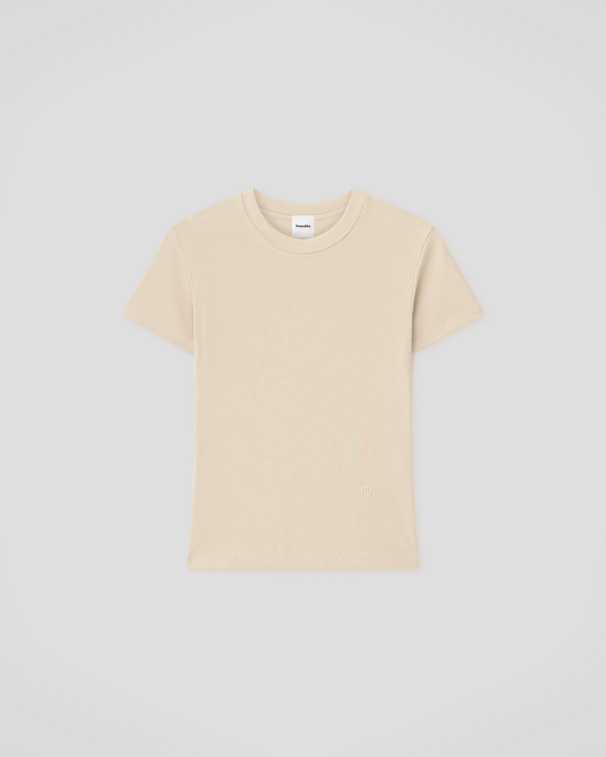 Axton T-shirt - Creme | Nanushka