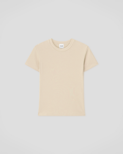 Axton T-shirt - Creme | Nanushka