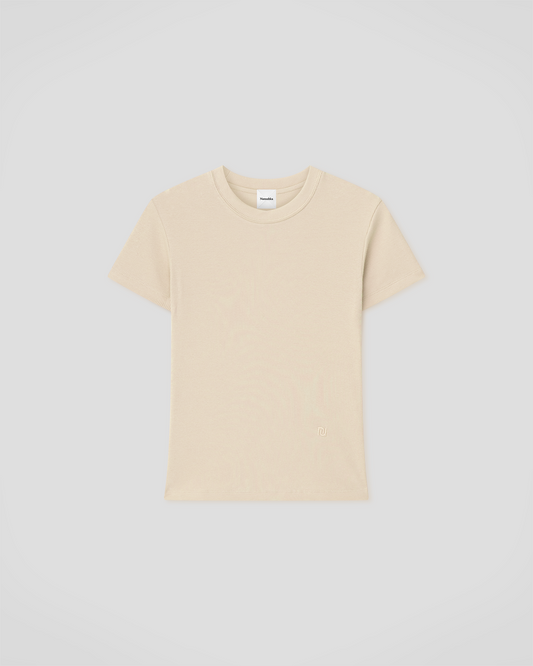 Axton T-shirt - Creme | Nanushka