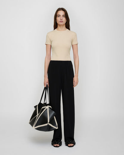 Axton T-shirt - Creme | Nanushka