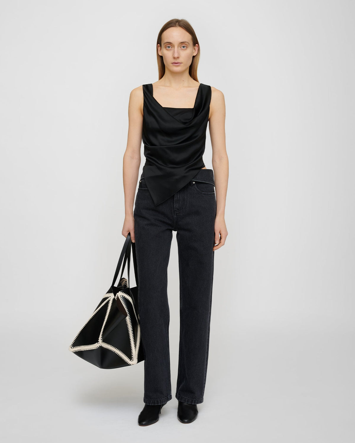Petra Sleeveless top - Black | Nanushka