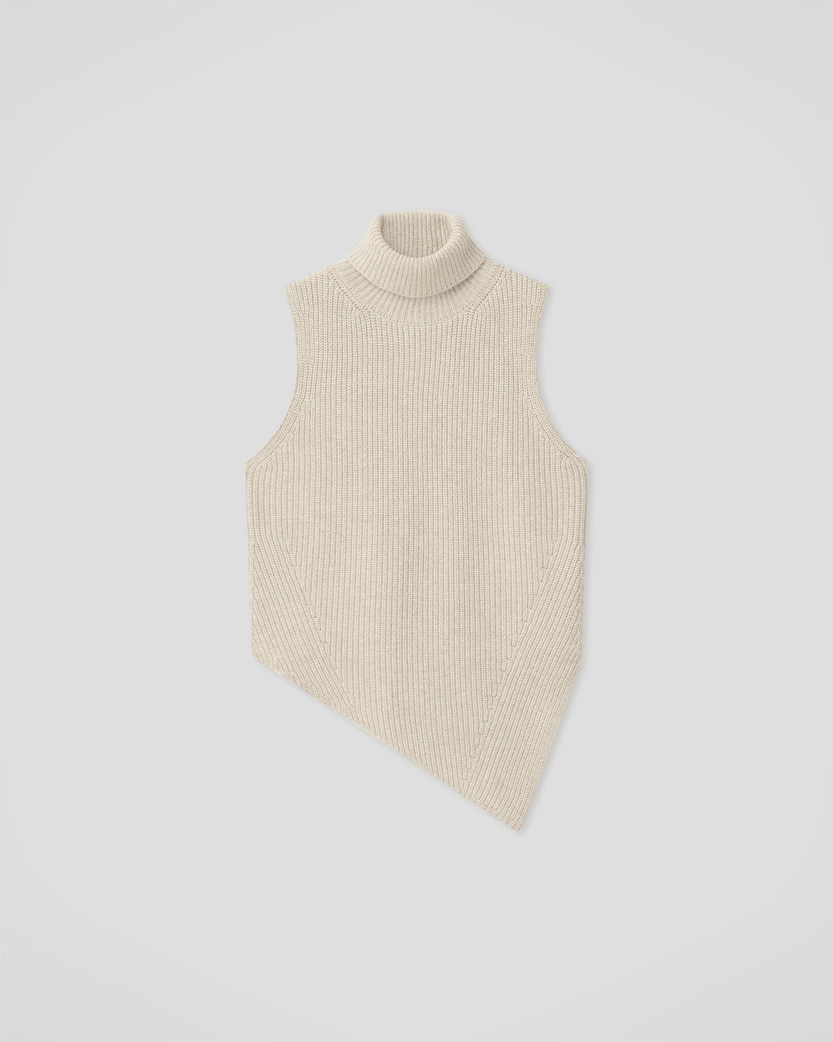 Fennec Knit vest - Creme | Nanushka