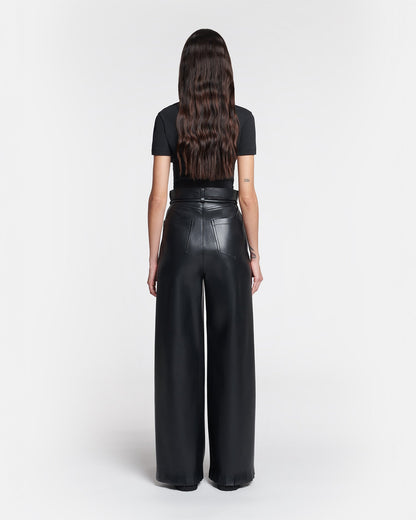 Axton Cropped t-shirt - Black | Nanushka