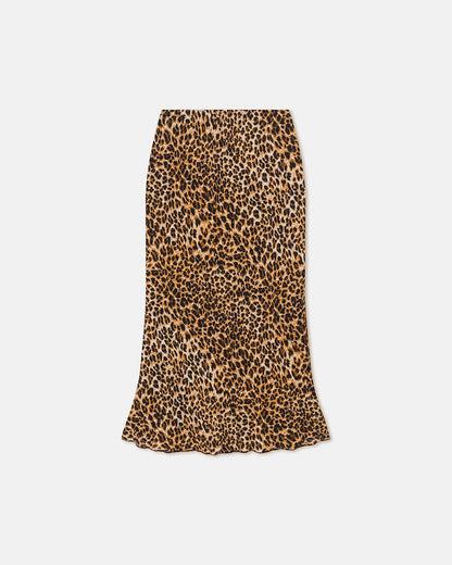 Zarina Printed Midi Skirt - Ocelot | Nanushka