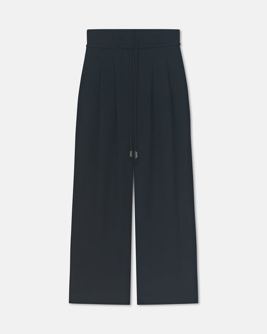 Nevada Belted pants - Black | Nanushka