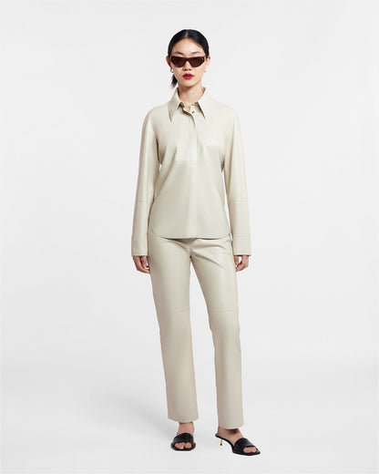 Vinni Okobor™ pants - Creme | Nanushka