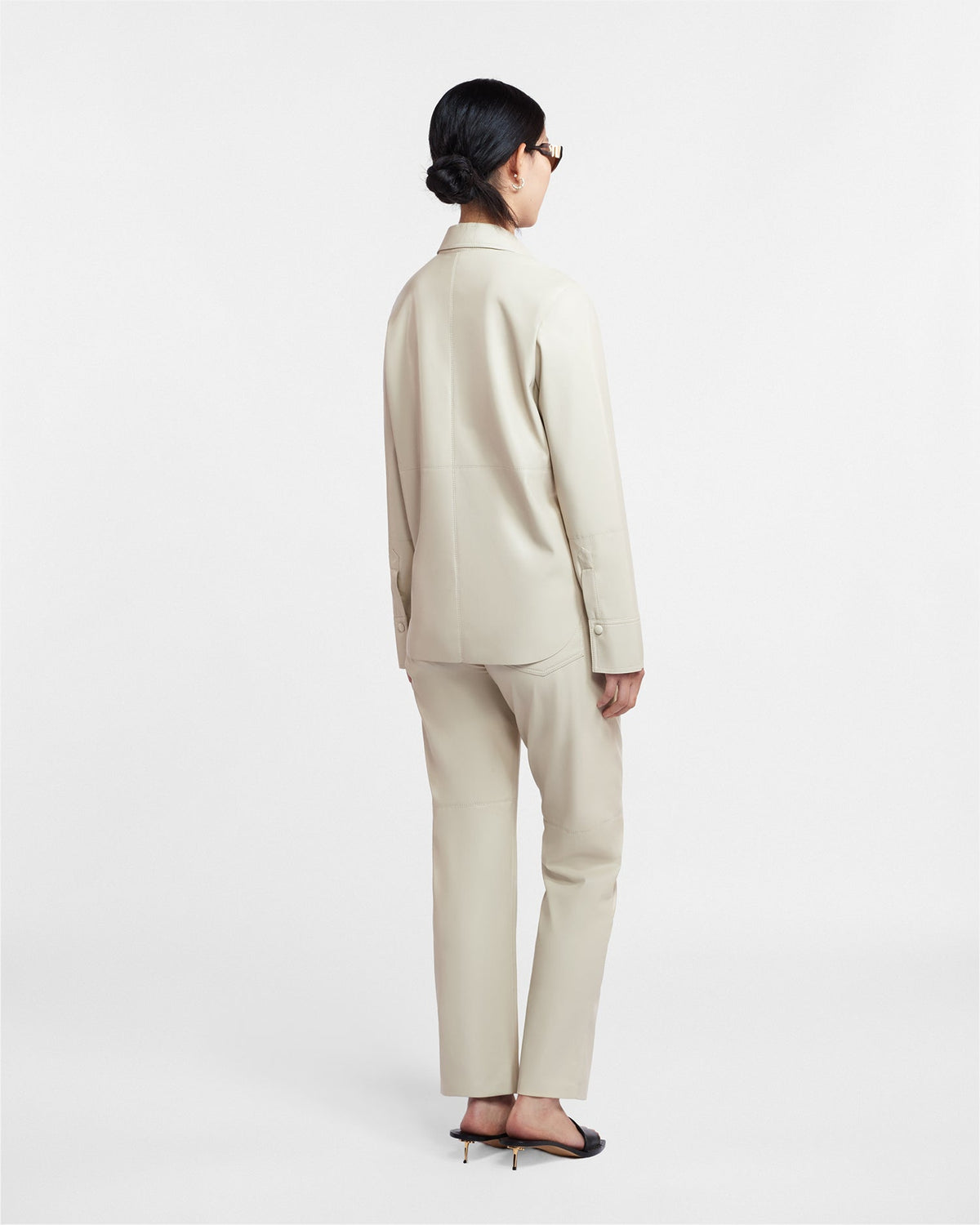 Vinni Okobor™ pants - Creme | Nanushka