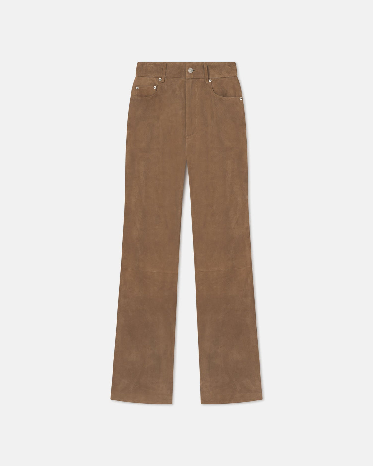 Seldes Suede pants - Brown | Nanushka