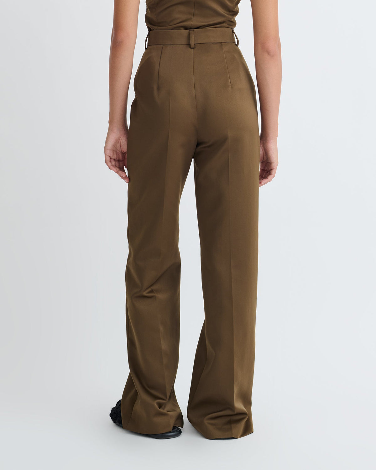 Franny Structured pants - Wood | Nanushka