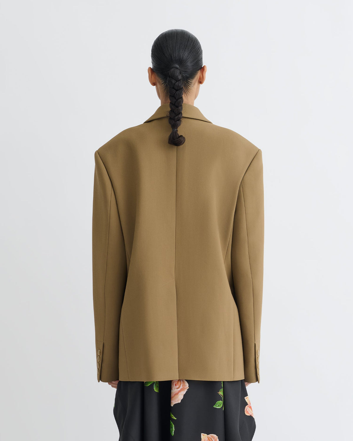 Diante Boxy Blazer - Brown | Nanushka