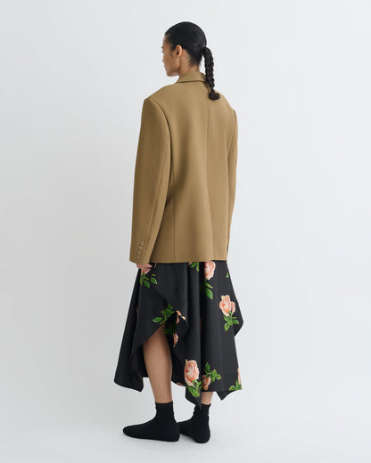Diante Boxy Blazer - Brown | Nanushka