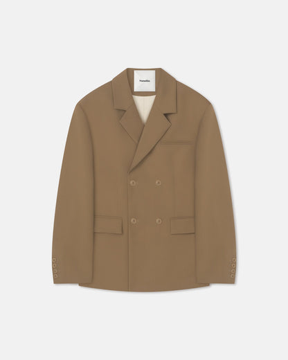 Diante Boxy Blazer - Brown | Nanushka