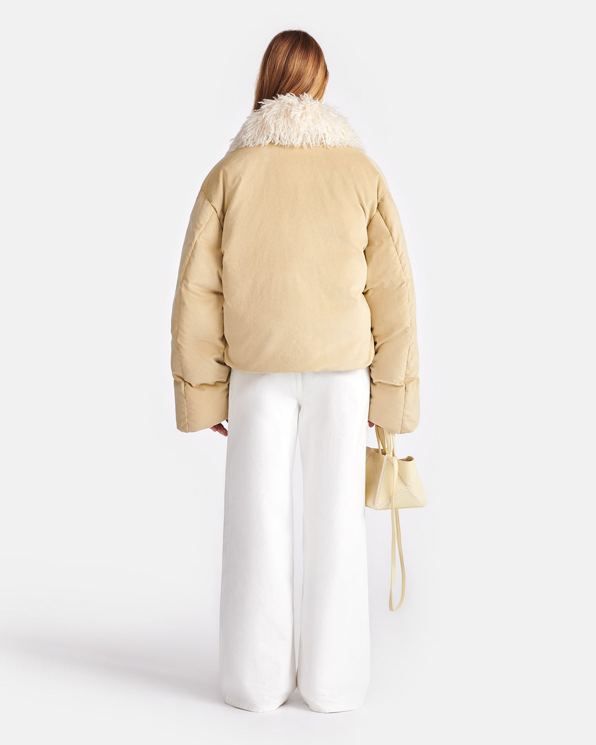 Zacharie Jacket - Beige/Creme | Nanushka