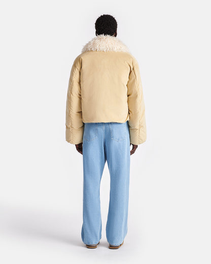 Zacharie Jacket - Beige/Creme | Nanushka
