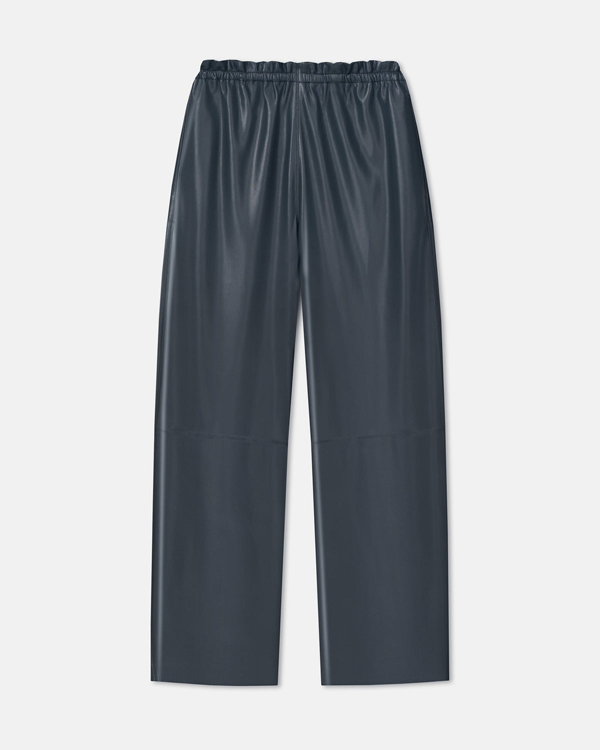 Geb Okobor™ Alt-Leather Pants - Steel Blue | Nanushka