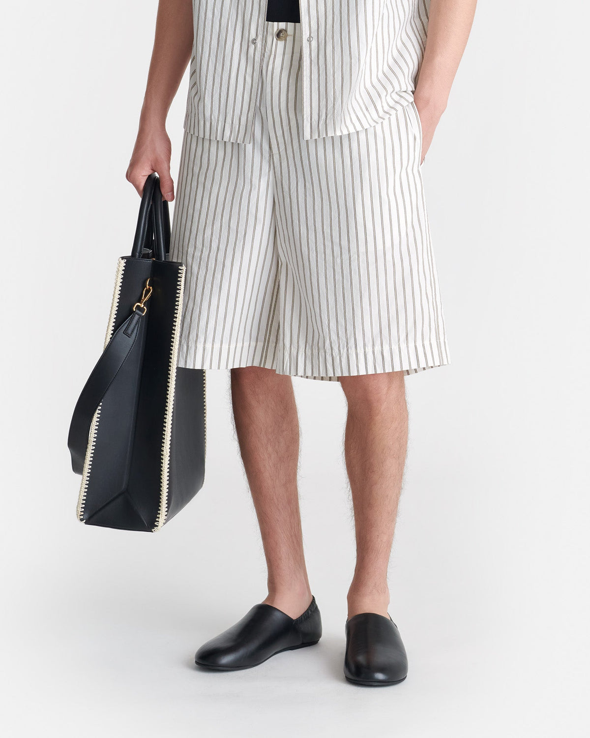 Felix Bermuda shorts - Creme | Nanushka