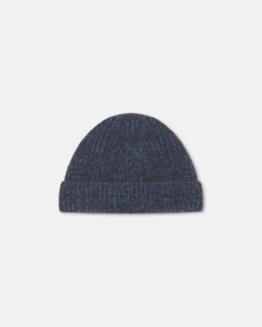 Madis Boucle beanie - Blue/Brown | Nanushka