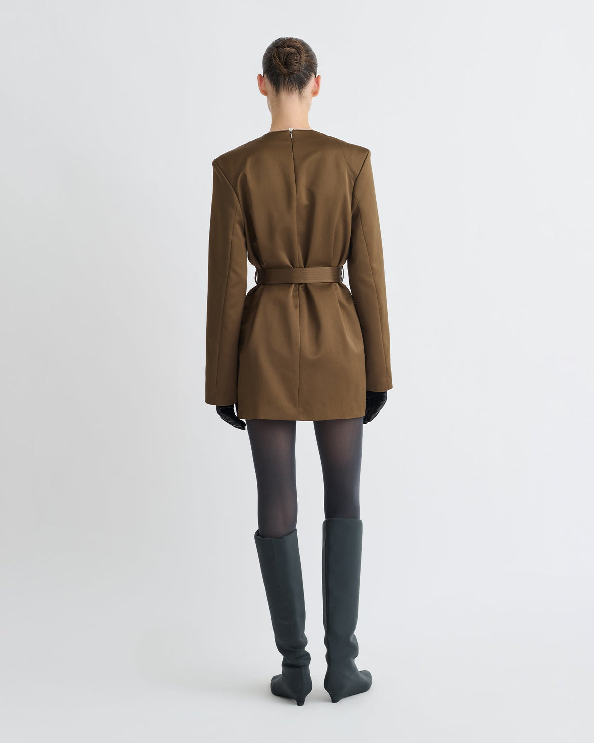 Genaya Mini dress - Wood | Nanushka
