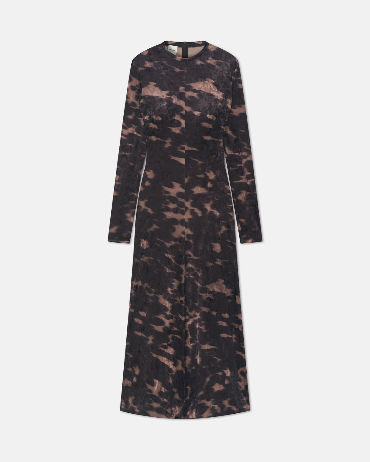 Jynx Dress - Midnight Mocha Brown | Nanushka