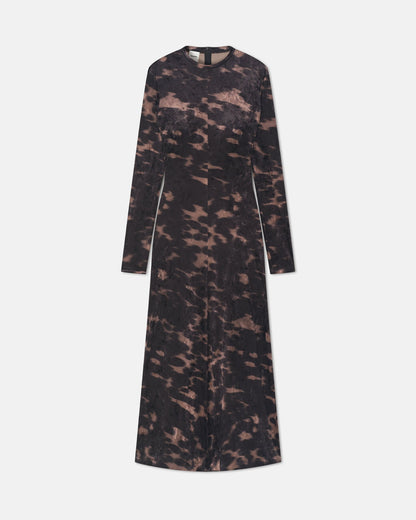 Jynx Dress - Midnight Mocha Brown | Nanushka