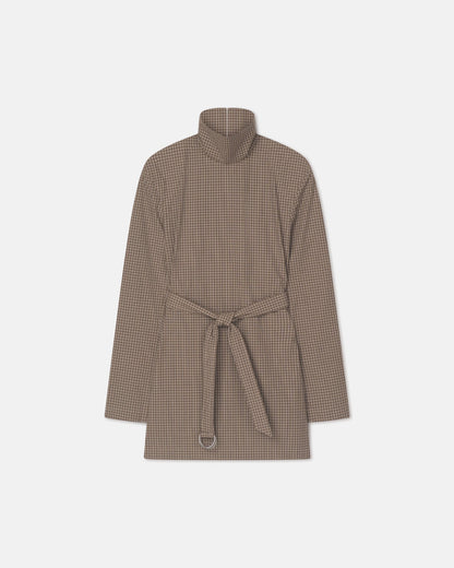 Geradine Mini dress - Brown/Creme | Nanushka