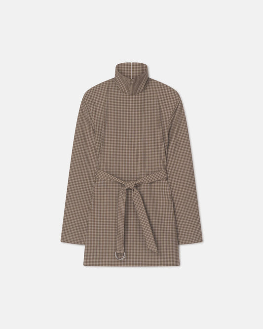 Geradine Mini dress - Brown/Creme | Nanushka