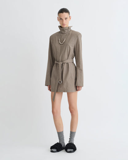 Geradine Mini dress - Brown/Creme | Nanushka