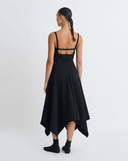 Angeria Midi dress - Black | Nanushka