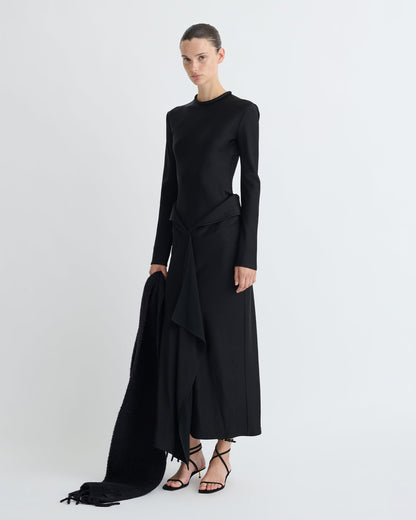 Diah Maxi dress - Black | Nanushka