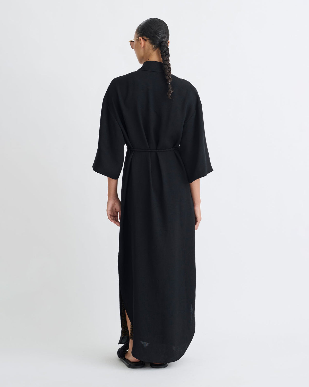 Damala Shirt dress - Black | Nanushka