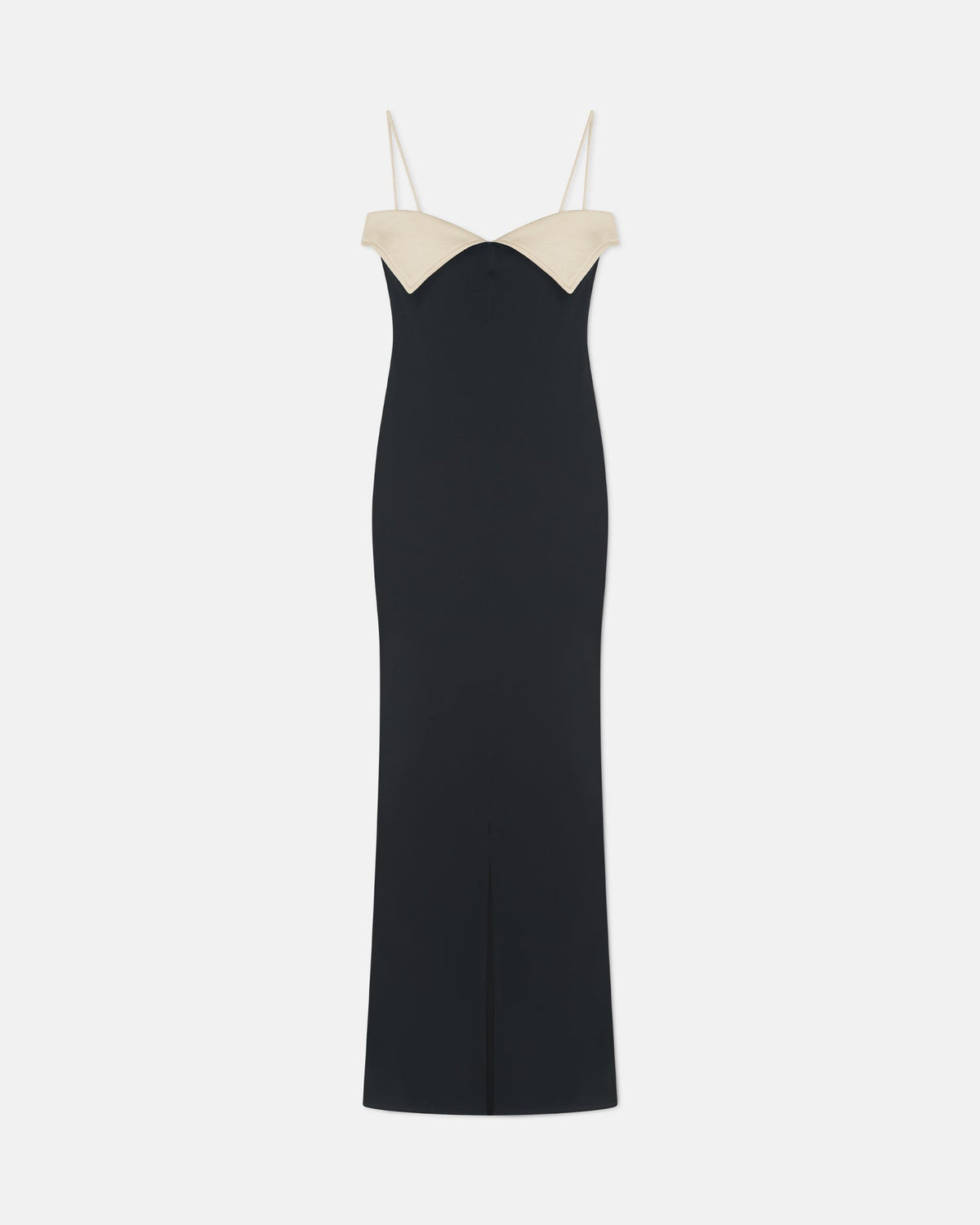 Nelma Dress - Black/Ecru | Nanushka