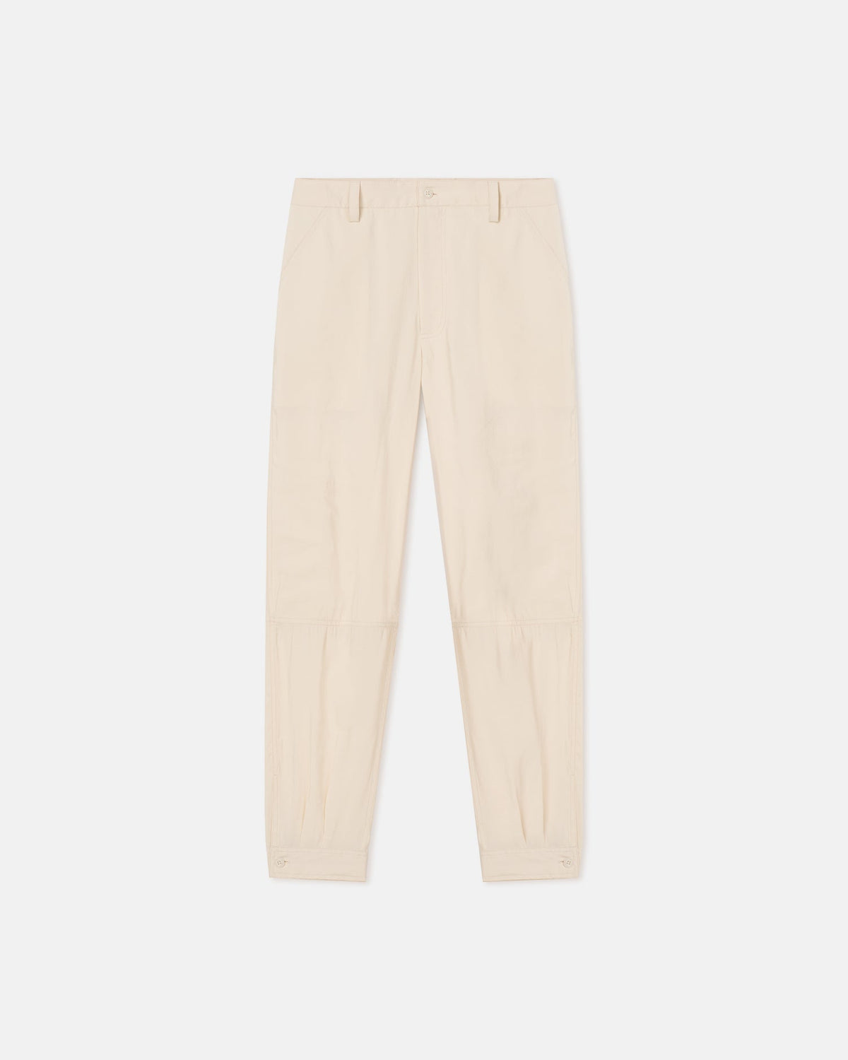 Daron Glass Poplin Pants - Oat | Nanushka